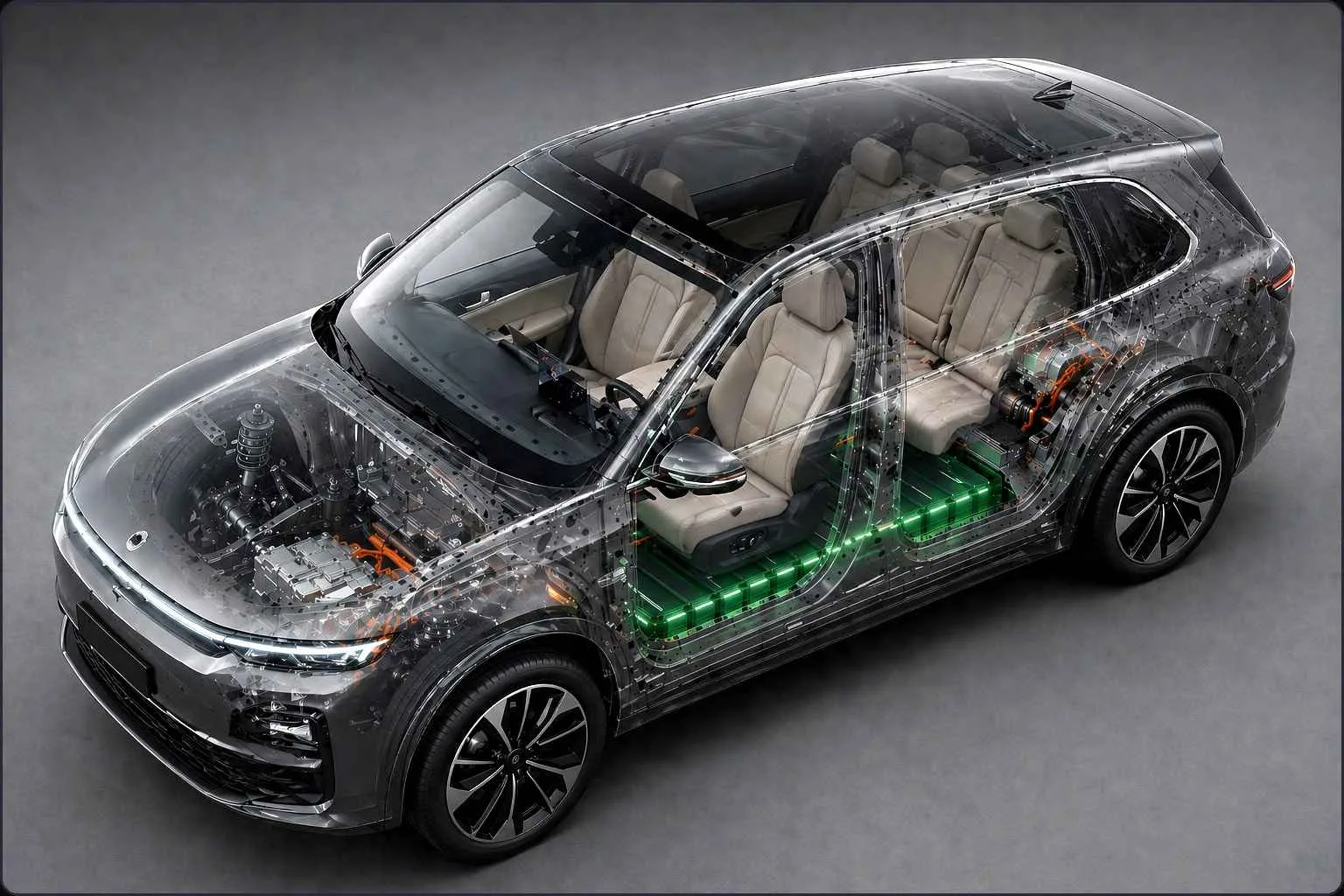 Lixiang Li Auto - рентген автомобиля